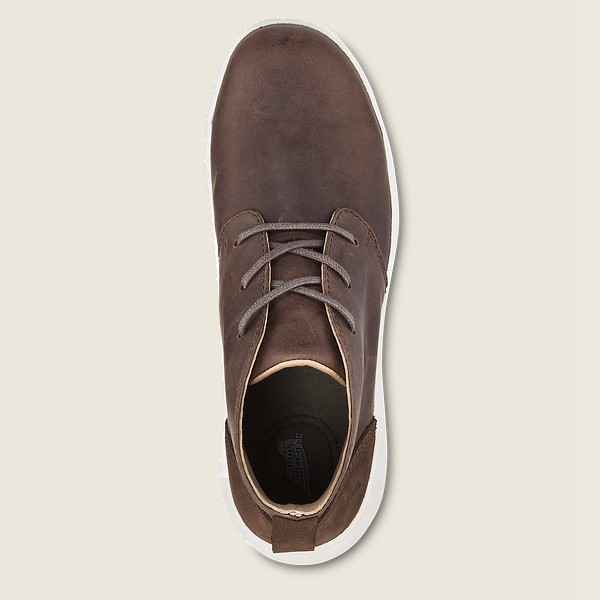 Red Wing Iş Botu Bayan - Zero-G Lite - Safety Toe Chukka - Koyu Kahverengi - 74UVHOBZA